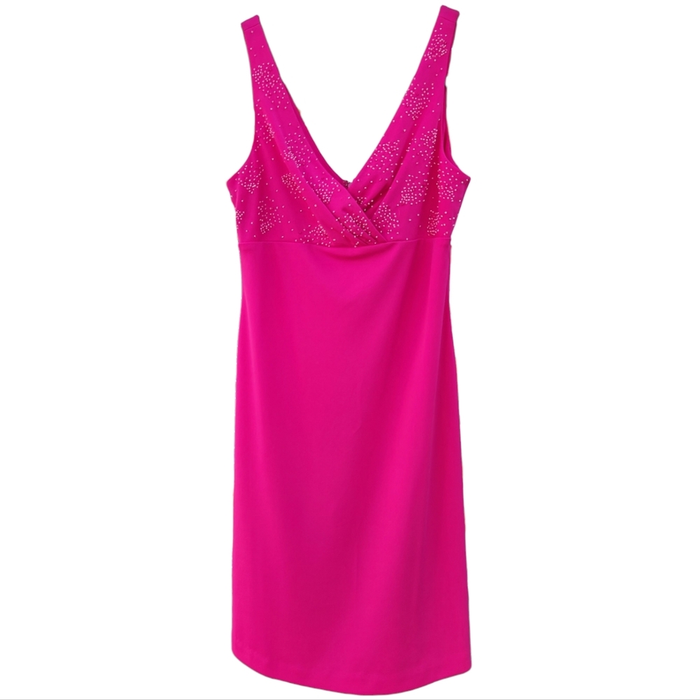 Phoebe Fuchsia Pink Dress - Barbiecore